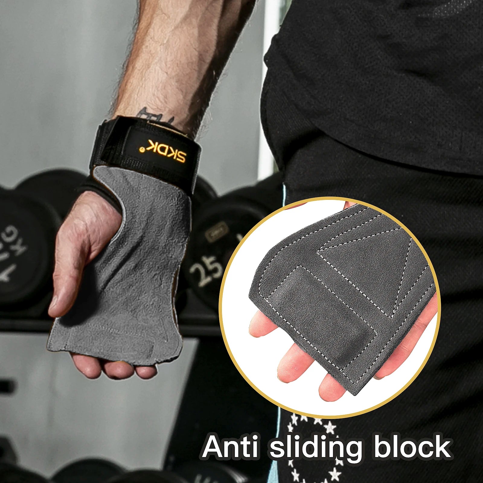 Weight Lifting Grip Pads
